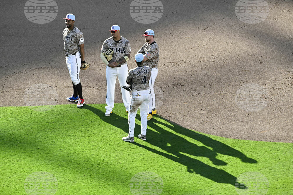 Rangers Padres Baseball