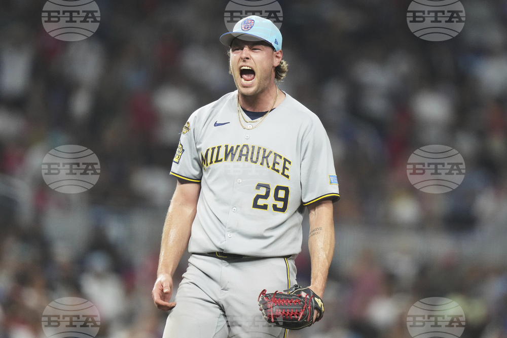 Brewers Marlins Baseball