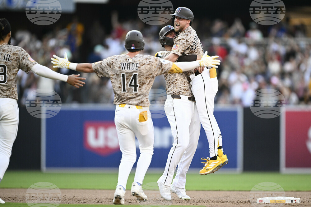Rangers Padres Baseball