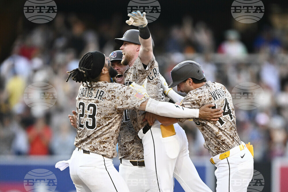 Rangers Padres Baseball