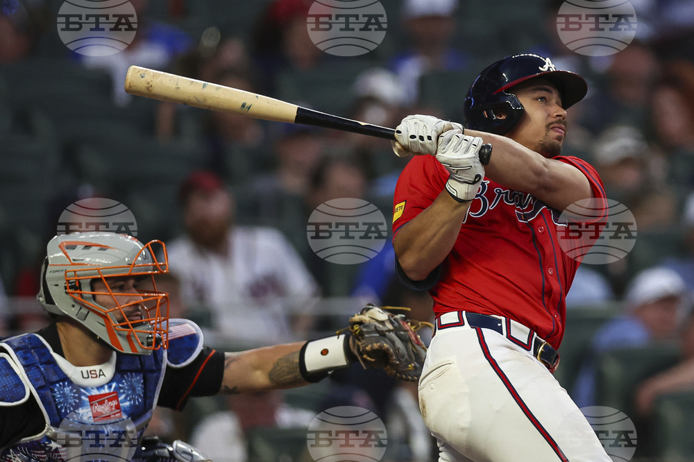 Orioles Braves Baseball