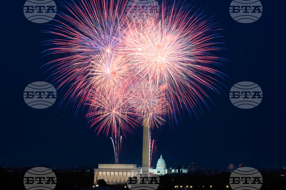 APTOPIX Fourth of July Washington