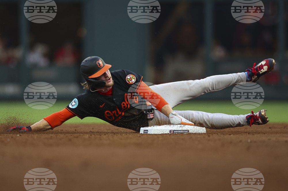 Orioles Braves Baseball