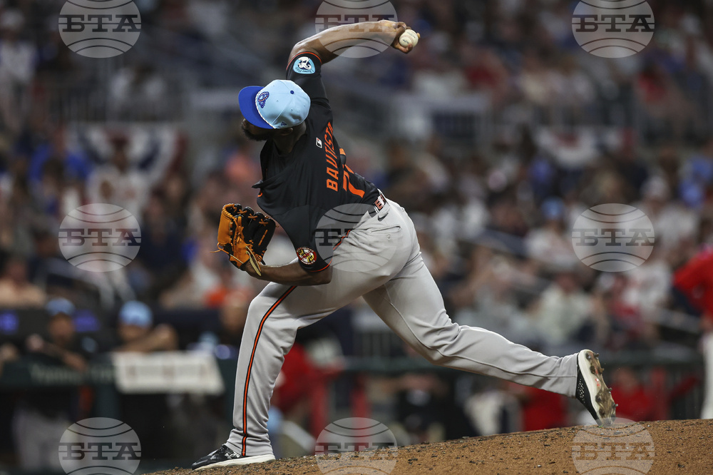 Orioles Braves Baseball