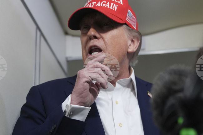 Тръмп заяви, че е подписал писма до 12 държави относно митата