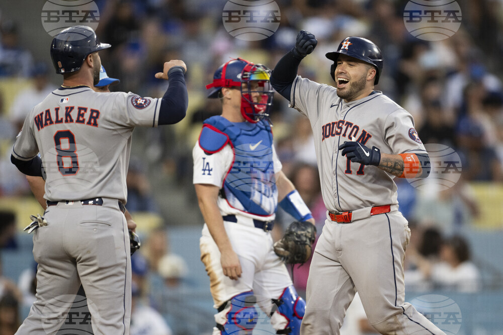 Astros Dodgers Baseball