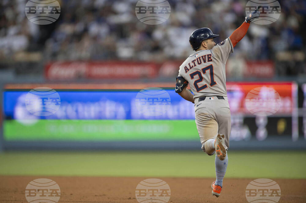 Astros Dodgers Baseballu