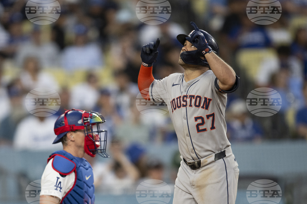 Astros Dodgers Baseball