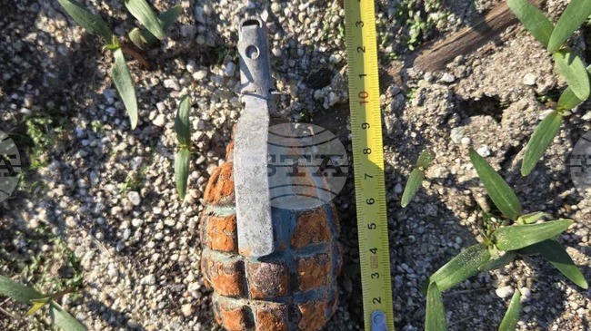 Army Explosive Ordnance Disposal Team Safely Neutralizes Old Grenade by Kliment Dam
