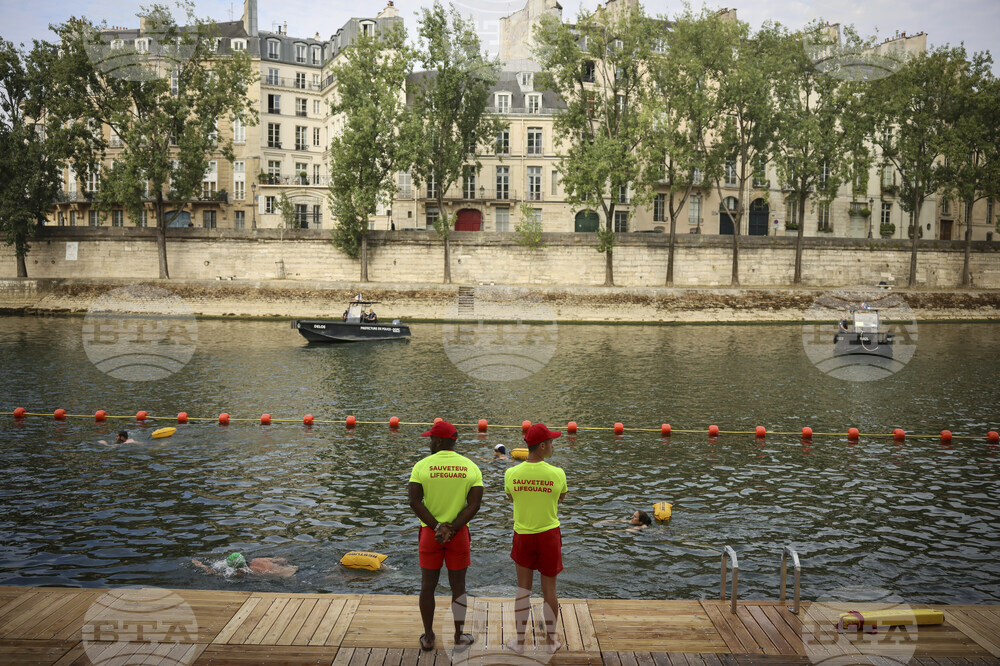 France Seine Swimming