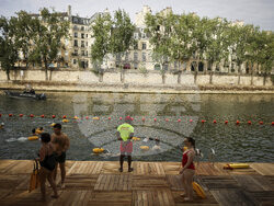 France Seine Swimming