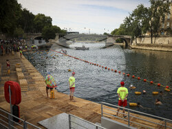 France Seine Swimming