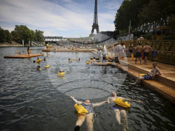 France Seine Swimming