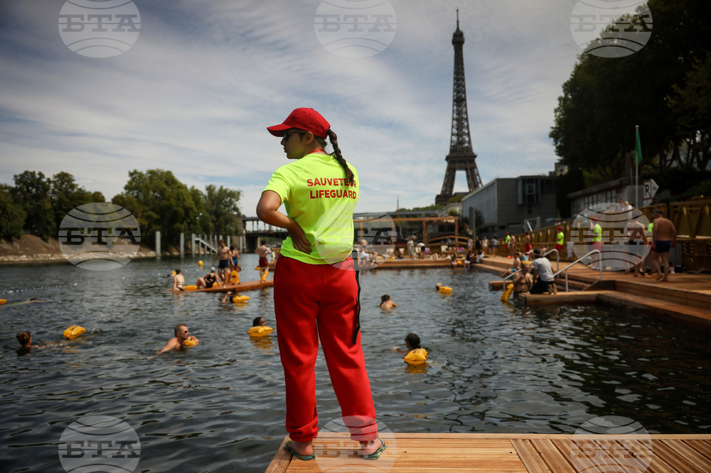 France Seine Swimming