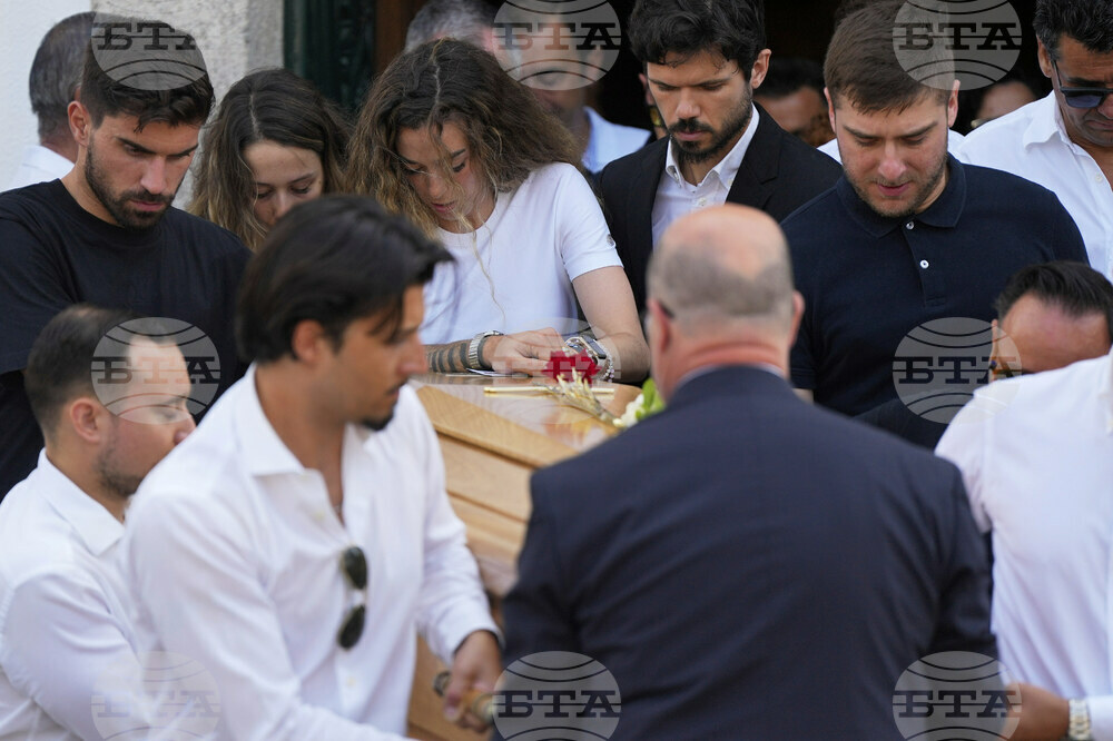 APTOPIX Portugal Jota Funeral
