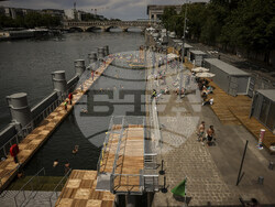 France Seine Swimming