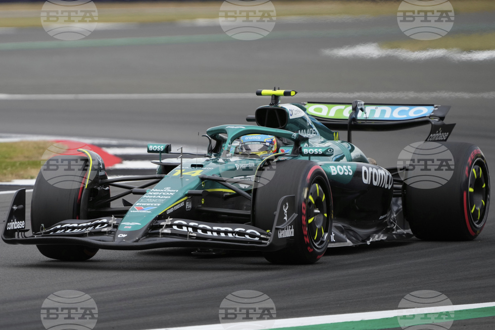 Britain F1 GP Auto Racing