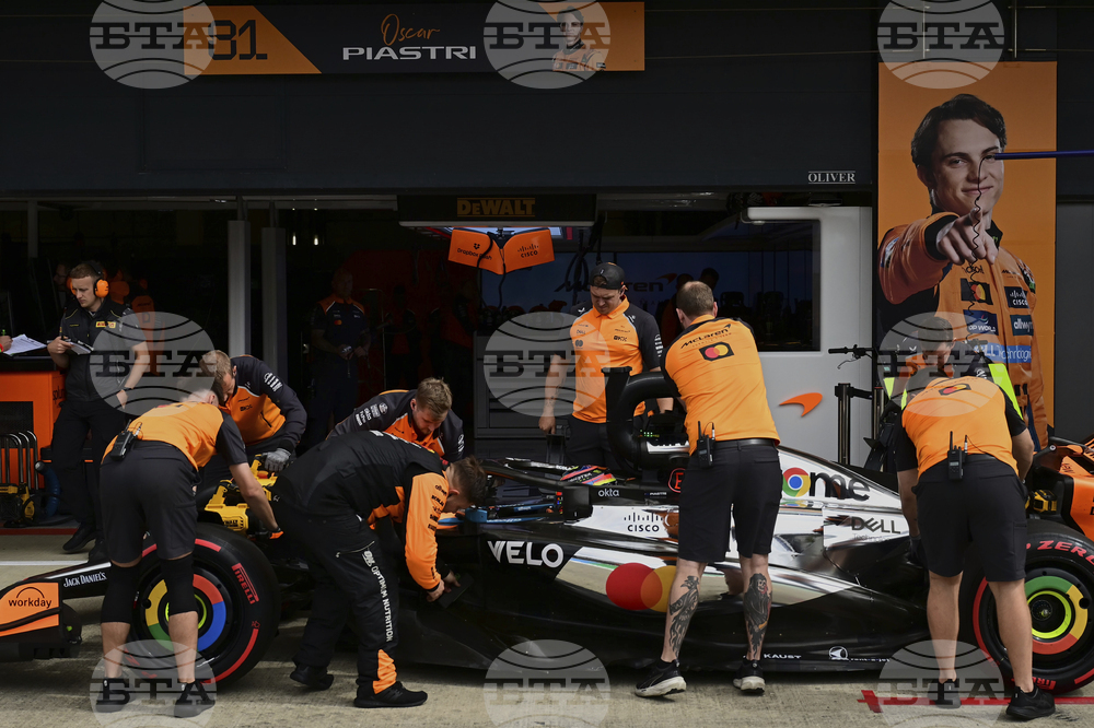 Britain F1 GP Auto Racing