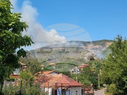 Село Звезделина - смесен горски масив - пожар