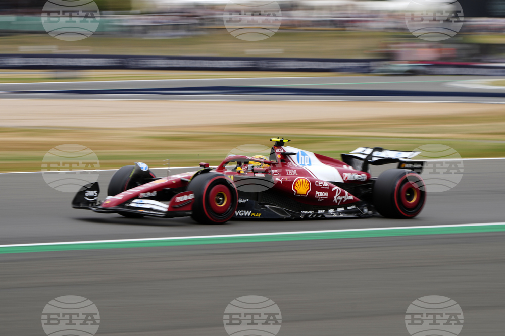 Britain F1 GP Auto Racing