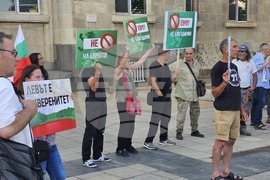 Русе - протест срещу еврото