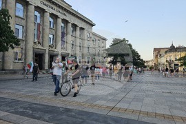 Русе - протест срещу еврото