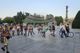 Русе - протест срещу еврото
