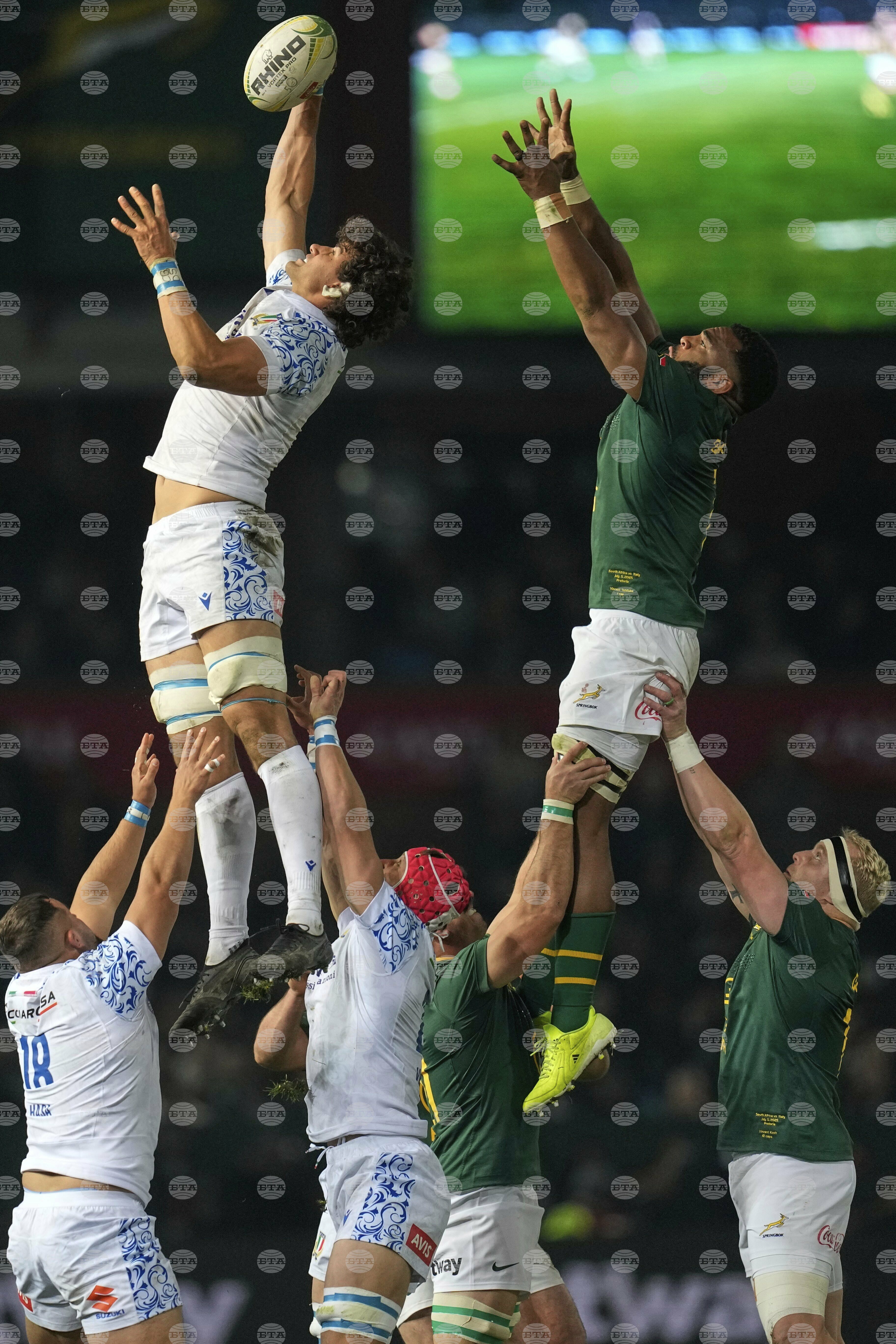 South Africa Italy Rugby