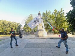 Хасково - „Възраждане“ - протест срещу еврото