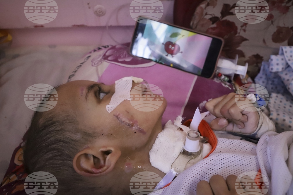 Mideast Wars Gaza Children