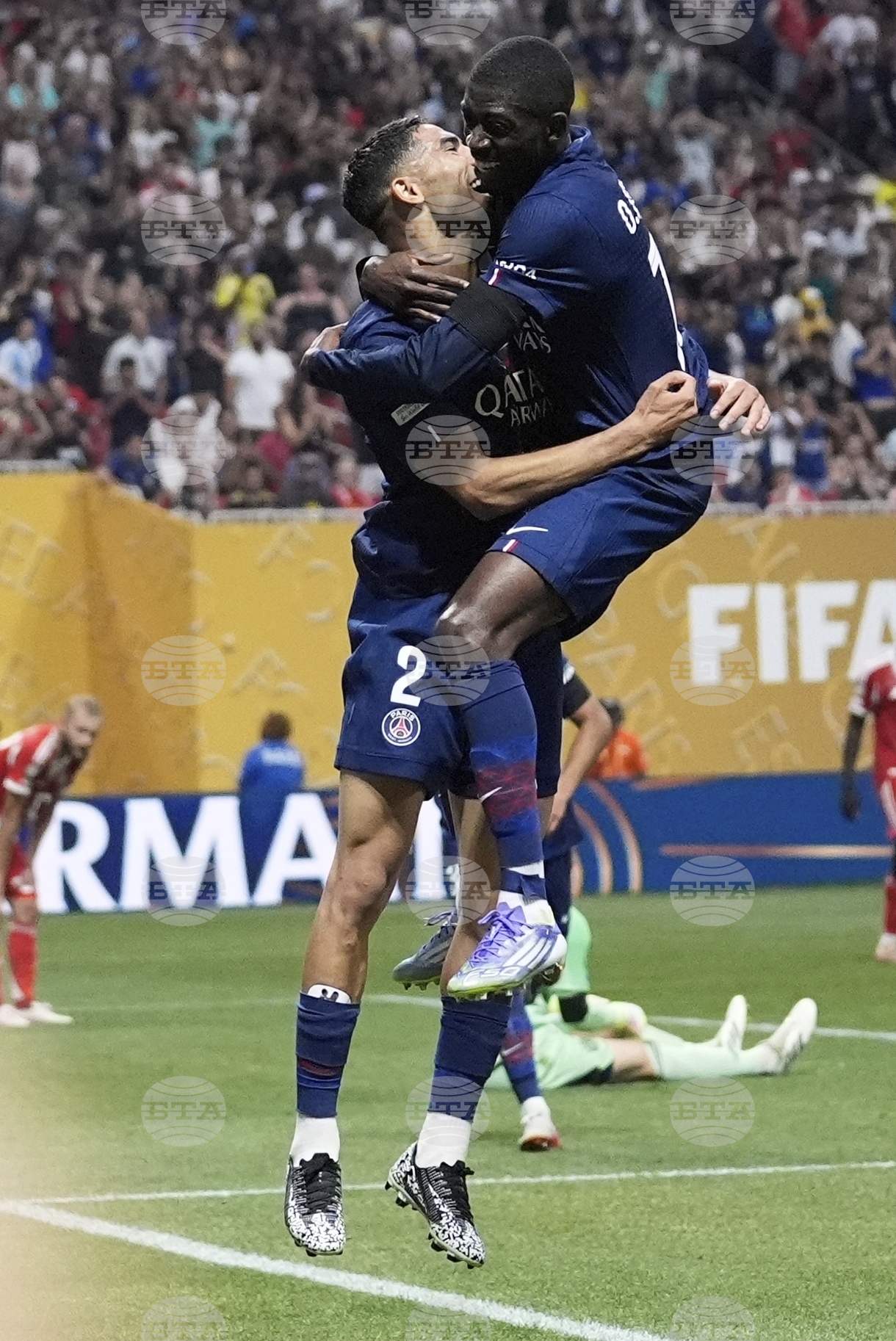 APTOPIX CWC PSG Bayern Munich Soccer