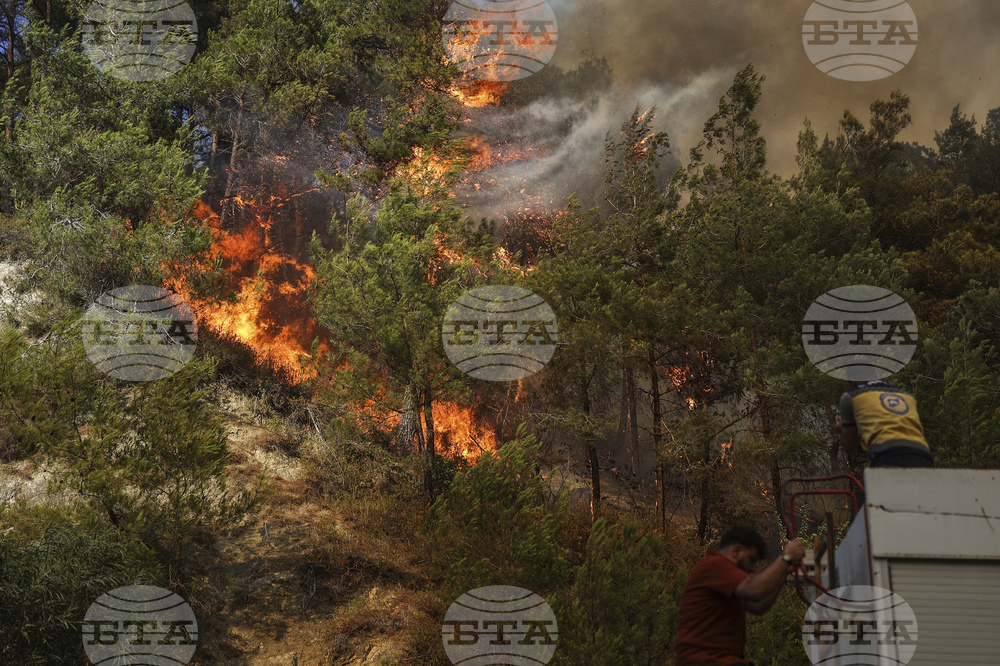 Turkey Syria Wildfires