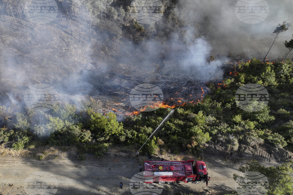 Turkey Syria Wildfires