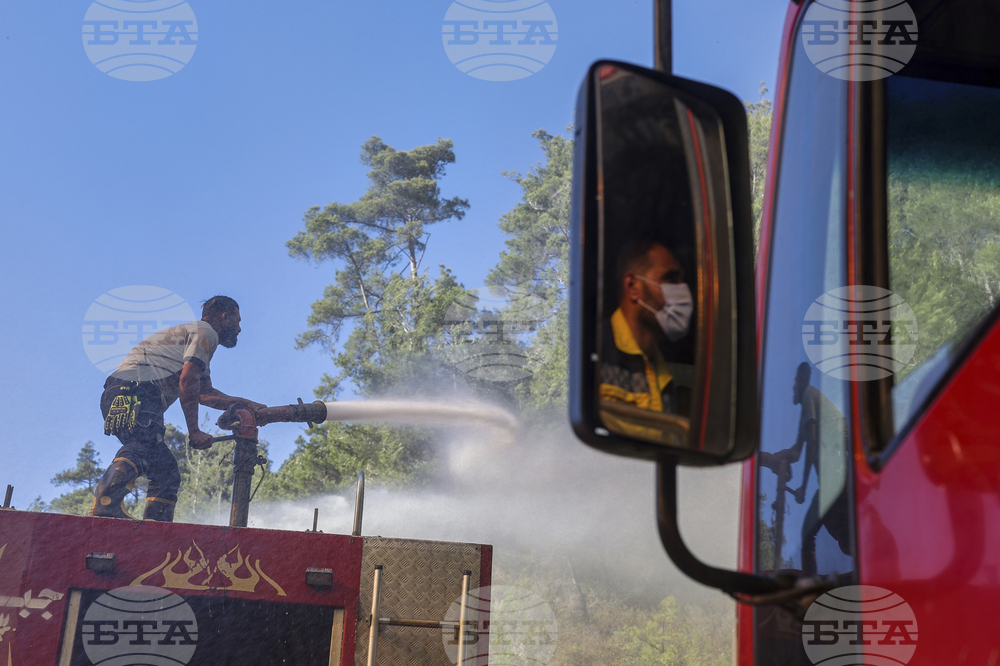 Turkey Syria Wildfires