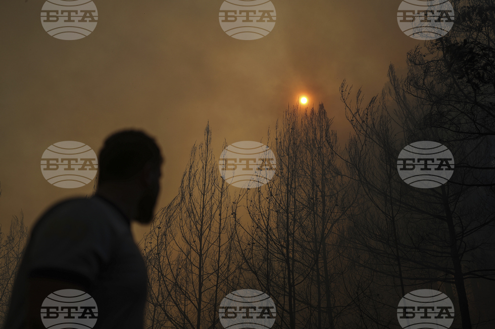 APTOPIX Turkey Syria Wildfires