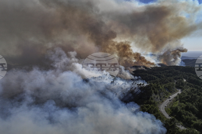 Екипи на ООН са разположени на сирийското крайбрежие заради горски пожари