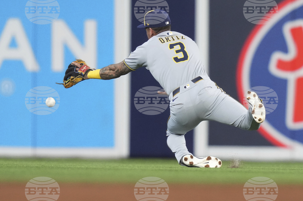 Brewers Marlins Baseball