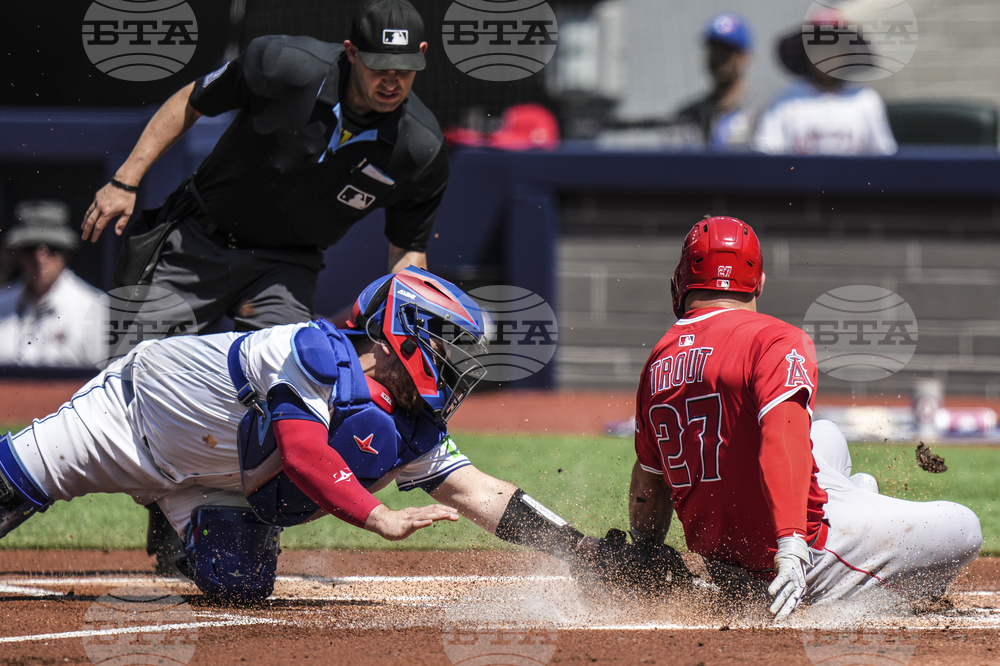 Angels Blue Jays Baseball