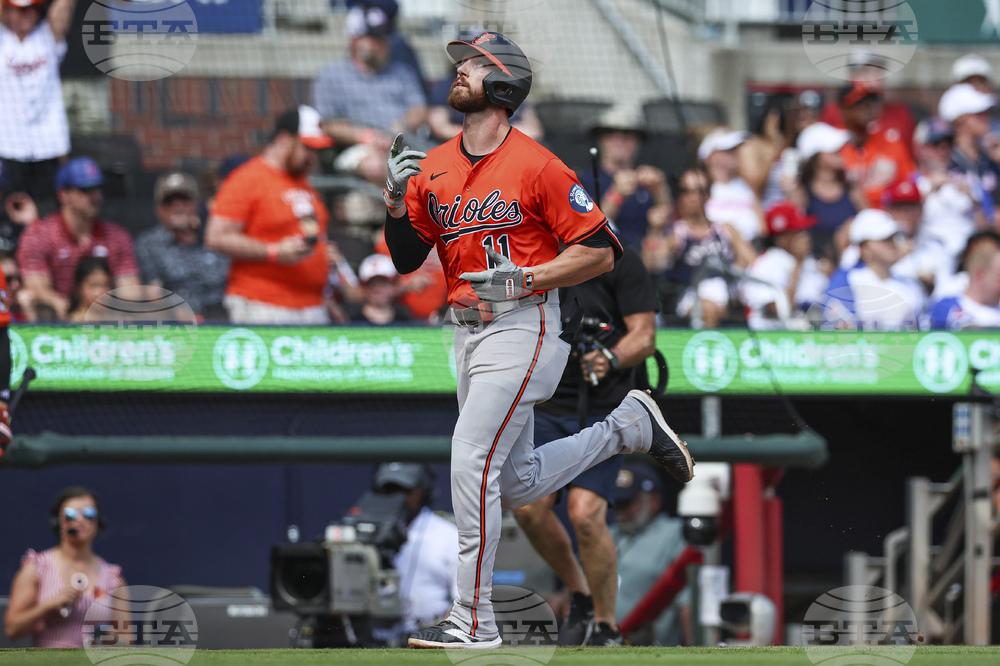 Orioles Braves Baseball