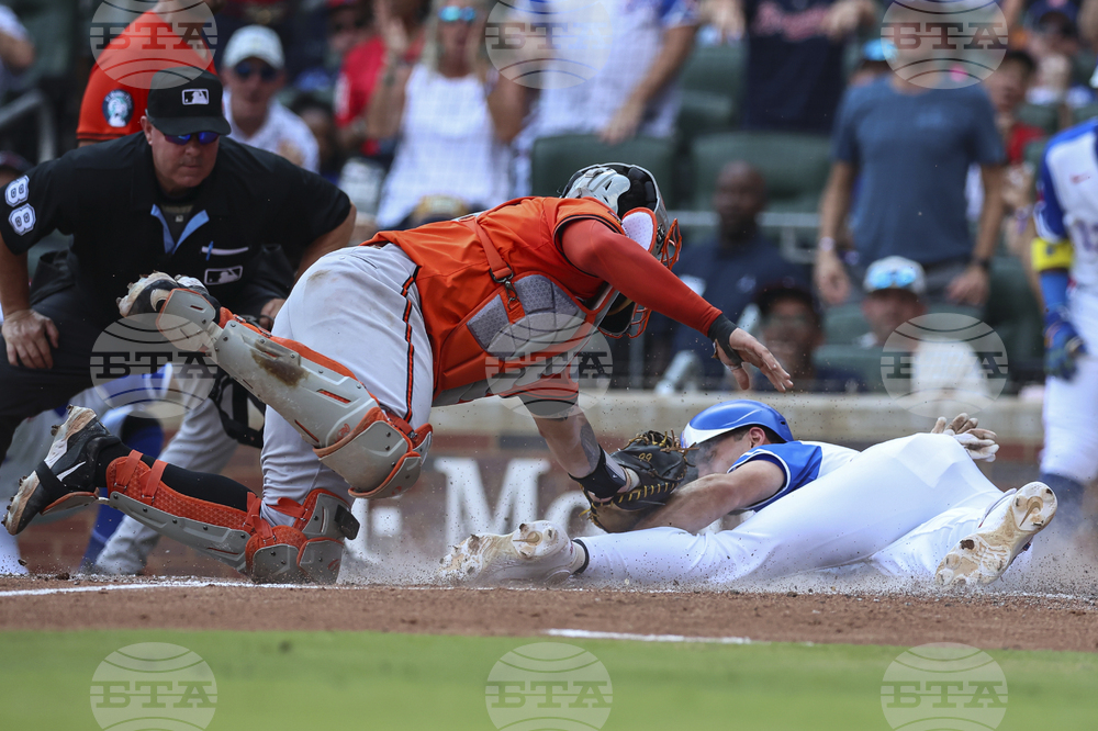 Orioles Braves Baseball