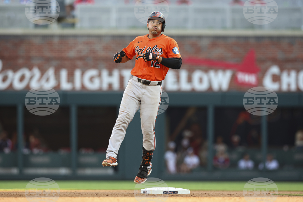 Orioles Braves Baseball