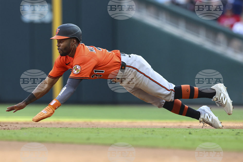 Orioles Braves Baseball