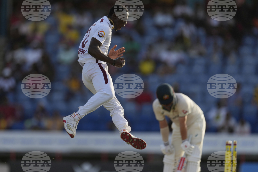 APTOPIX West Indies Australia Cricket
