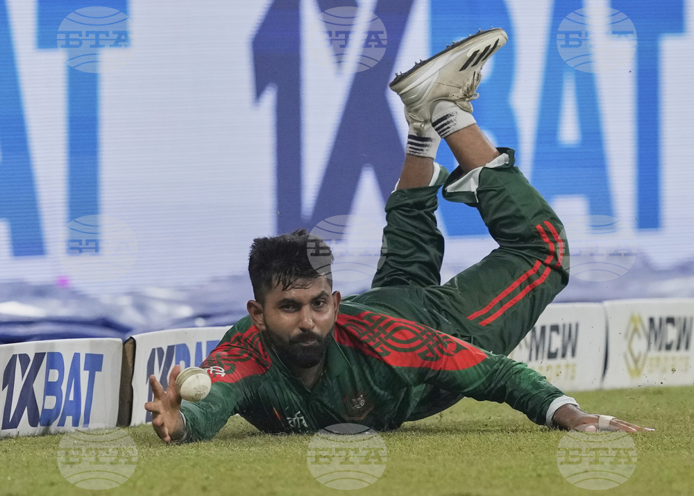 APTOPIX Sri Lanka Bangladesh Cricket