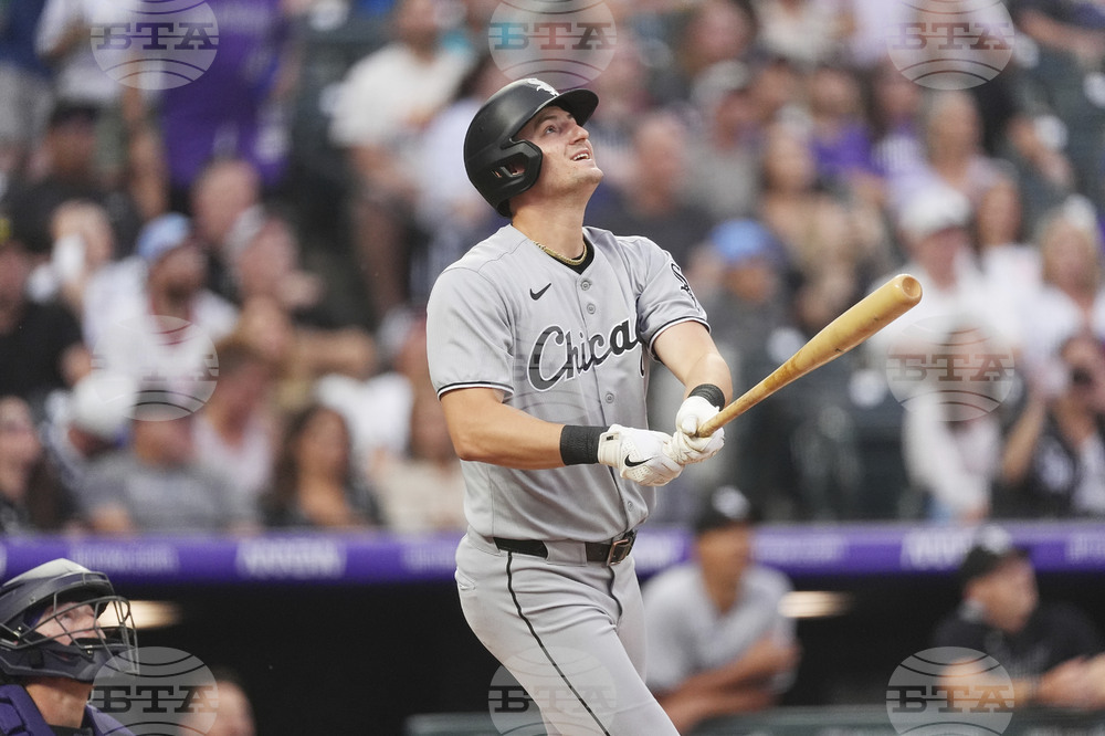 White Sox Rockies Baseball