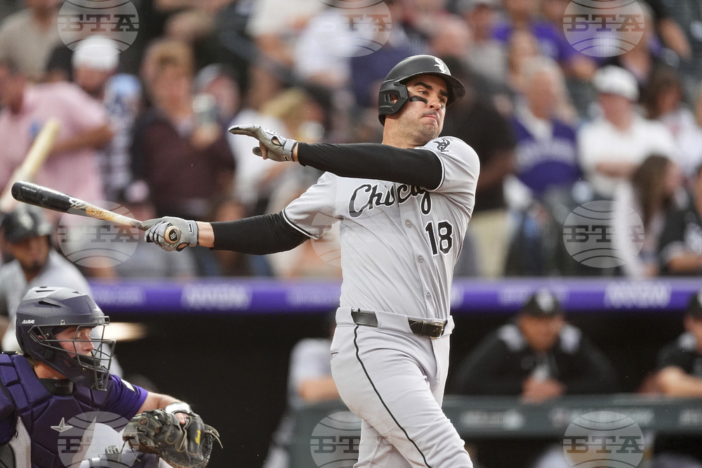 White Sox Rockies Baseball