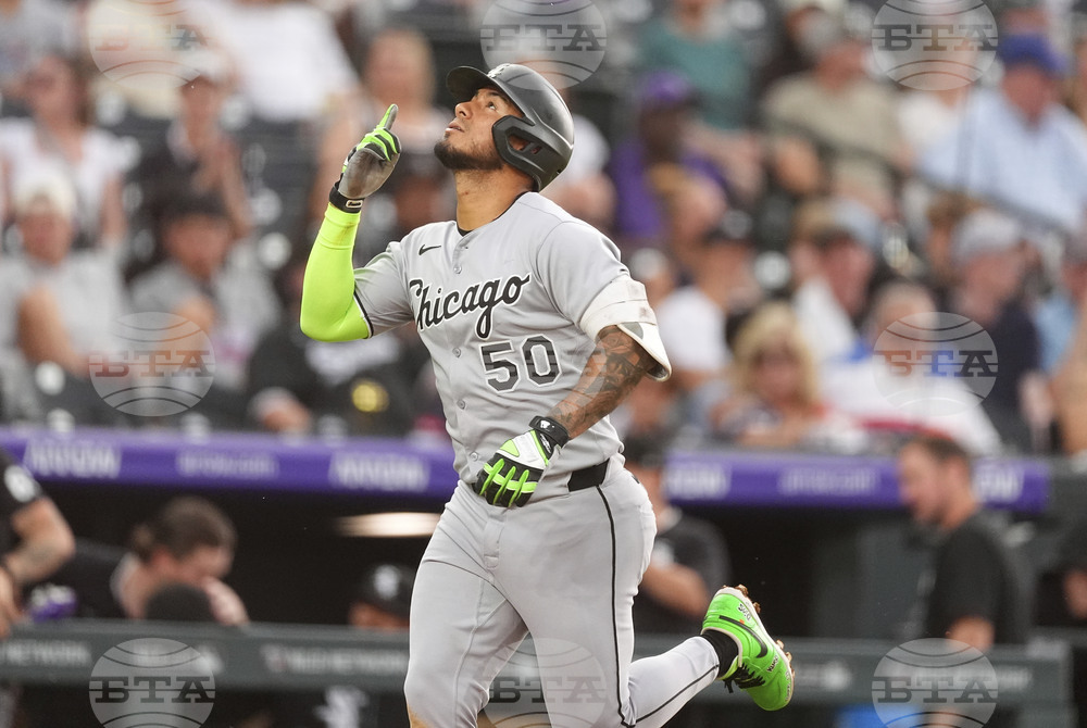 White Sox Rockies Baseball