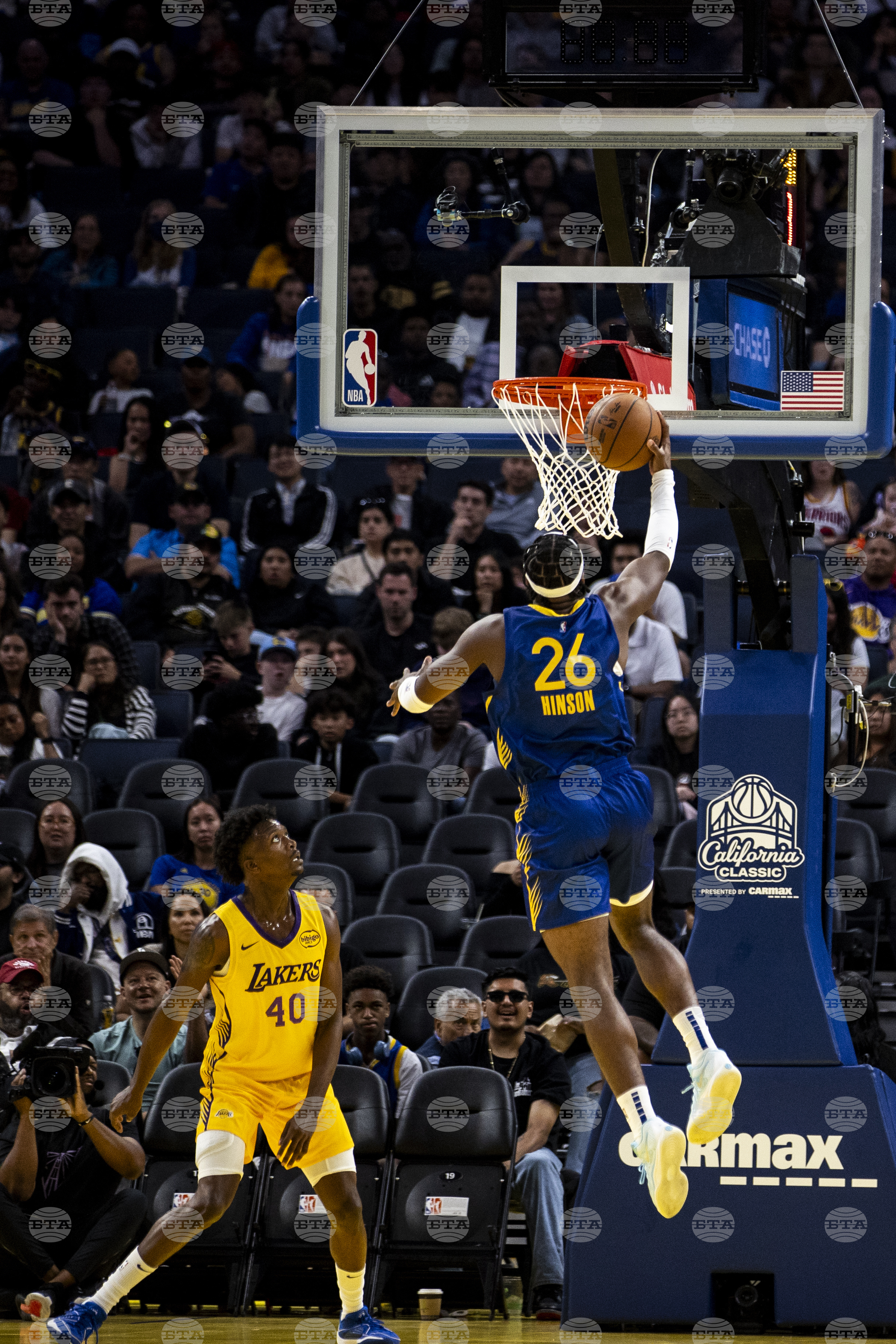 Lakers Warriors Basketball