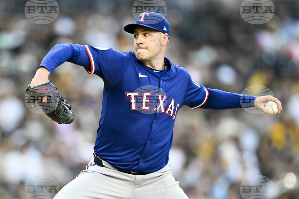 Rangers Padres Baseball