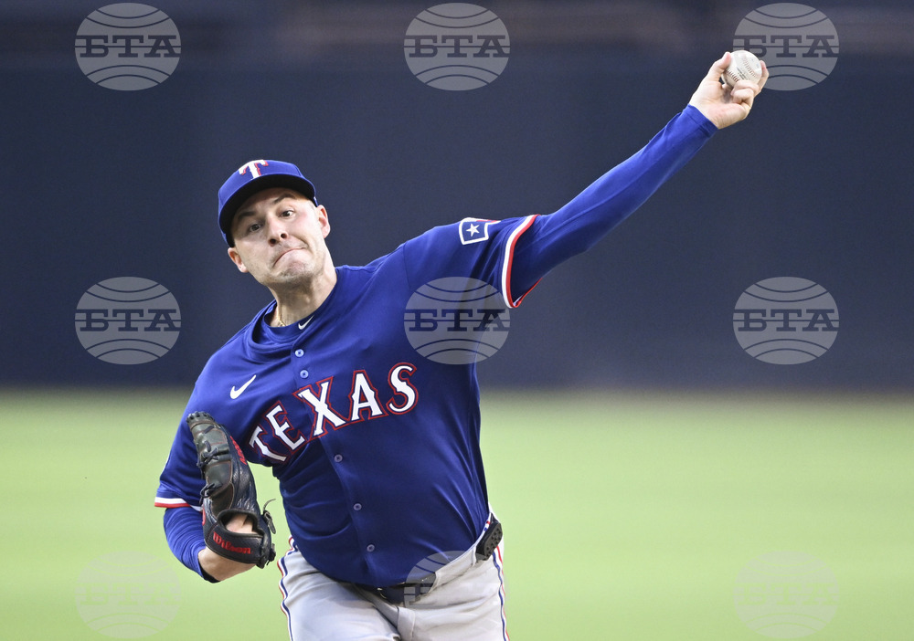 Rangers Padres Baseball